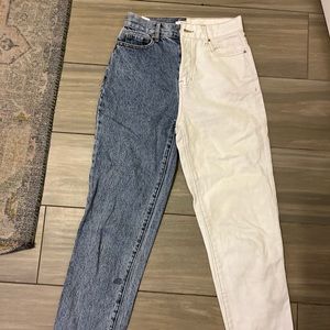 Pacsun two tone jeans